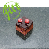 Csokis meggyes brownie